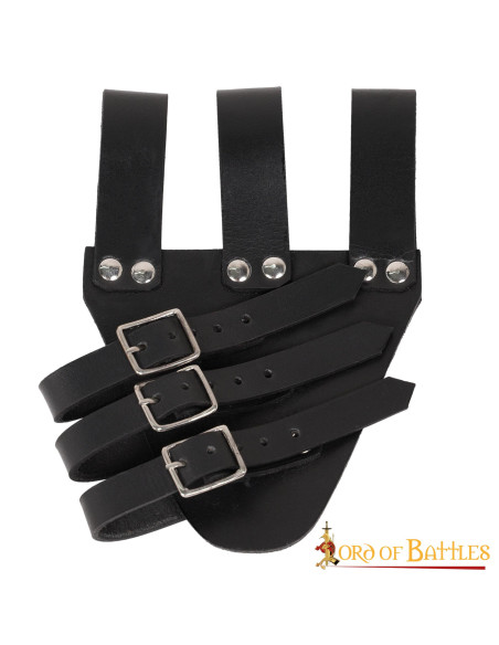 Baldric per spade a pinza in cuoio...