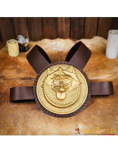 Falera romana con lupo iberico