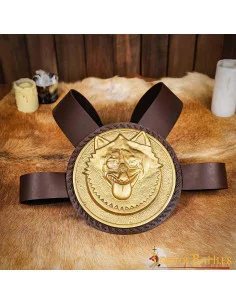 Falera romana con lupo iberico