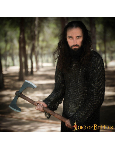 Ascia funzionale a doppio taglio con...