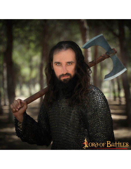 Ascia funzionale a doppio taglio con...