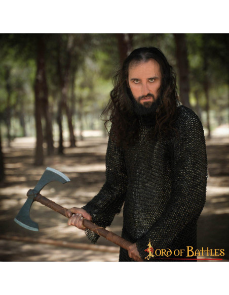 Ascia funzionale a doppio taglio con...