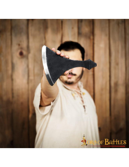 Testa d'ascia danese forgiata a mano