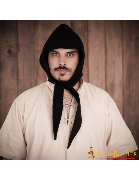 Berretto contadino medievale in lana