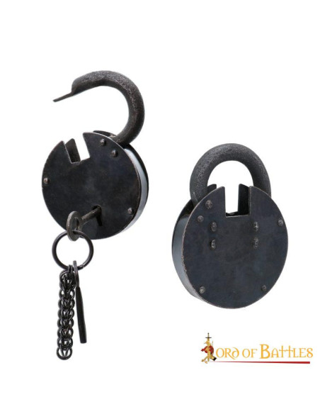 vecchio lucchetto sotterraneo medievale