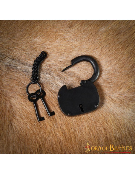 Lucchetto da petto pirata forgiato a...