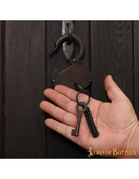 Lucchetto da petto pirata forgiato a...