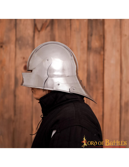 Elmo medievale German Sallet, con...