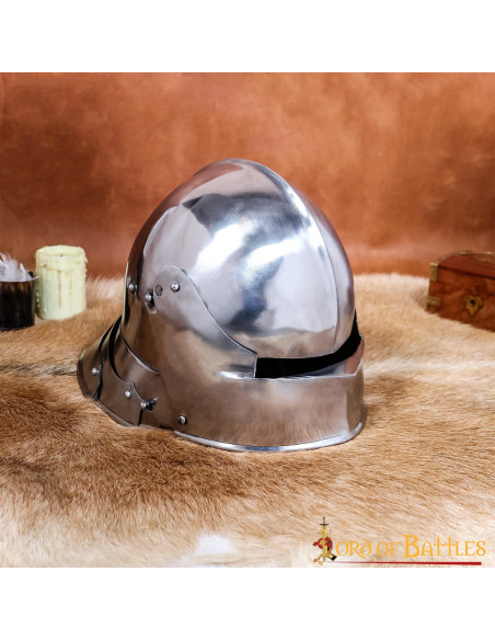 Elmo medievale German Sallet, con...