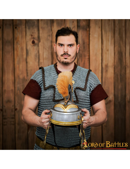 Elmo da centurione romano con...