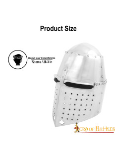 Grande elmo Sir Richard Pembridge, S. XIV 2