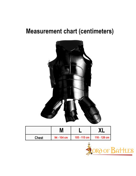 Corazza da cavaliere medievale...