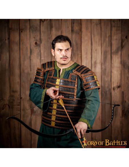 Armatura lamellare vichinga in vera...