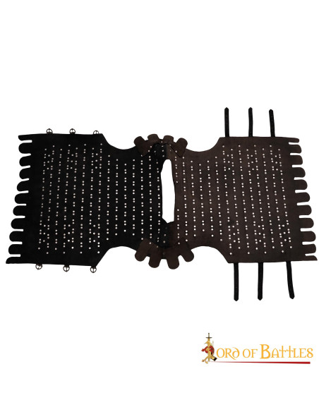 Armatura vichinga di pelle e squame LARP