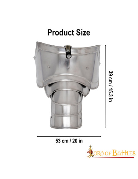 Spalline da cavaliere medievale,...