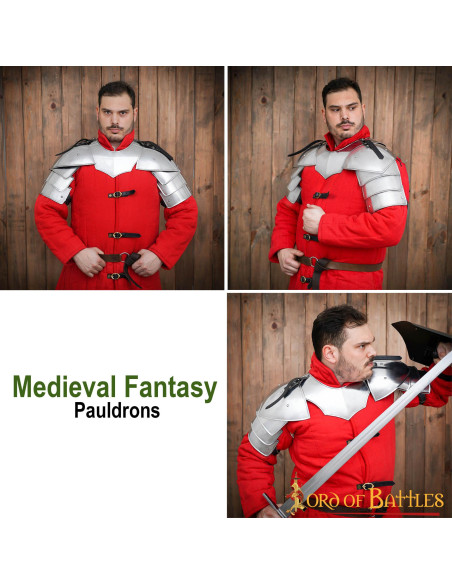 Spalline Soldato Medievale Fantasia,...