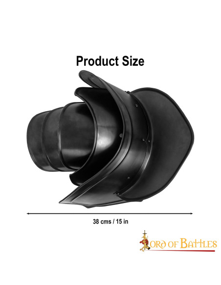 Spalline nere di Fantasy Knight con...