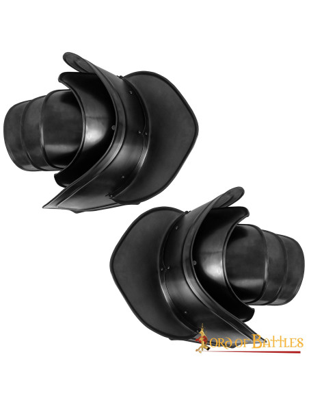 Spalline nere di Fantasy Knight con...