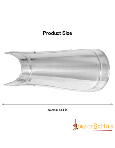 Schinieri metallici lisci Fantasy LARP 2