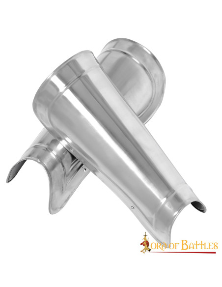 Schinieri metallici lisci Fantasy LARP