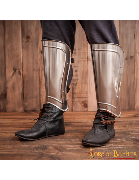 Schinieri metallici lisci Fantasy LARP