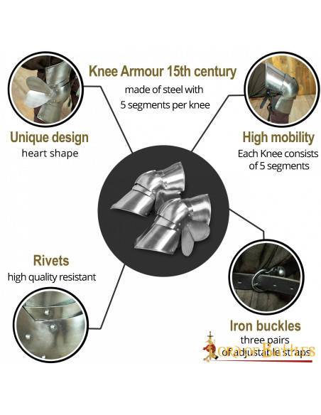 Ginocchiere funzionali da mercenario,...