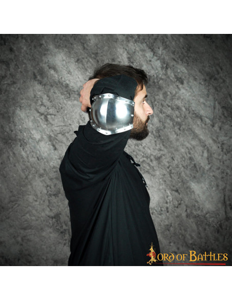 Gomitiera medievale in acciaio dolce,...