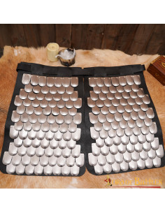 Gonna Viking Visby Scale, acciaio dolce e pelle