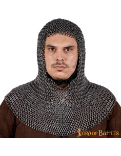 Cotta di maglia dell'impiccato anelli rotondi 9 mm. 2