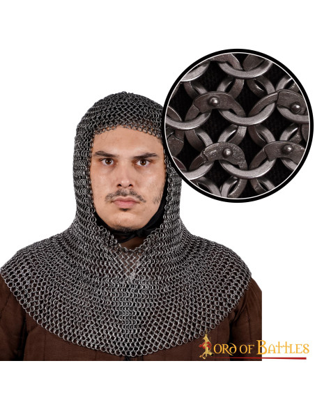 Cotta di maglia del boia rivettata e...