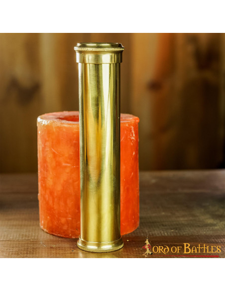 Caleidoscopio medievale in ottone,...