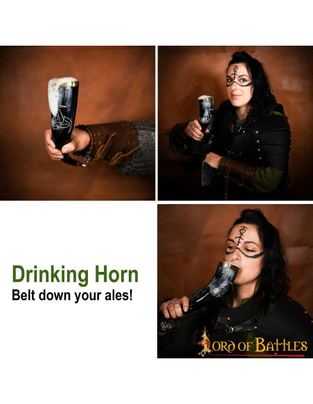 Corno vichingo di Odino da bere...