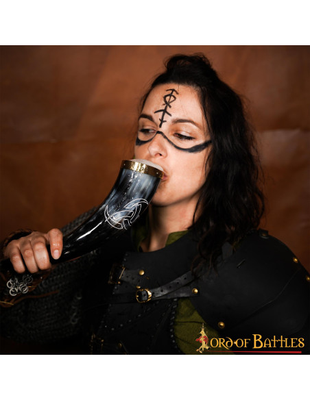 Corno vichingo di Odino da bere...