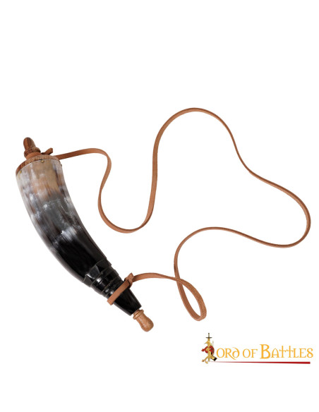 Polvere da sparo realizzata in corno...