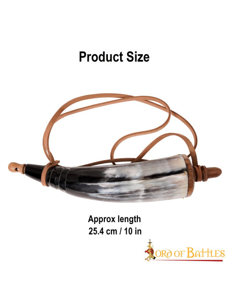 Polvere da sparo realizzata in corno...