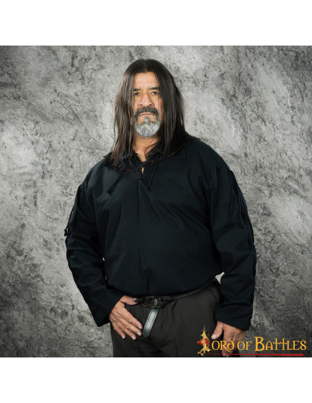 Camicia Thor medievale per uomo Crema