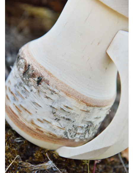 Boccale di birra medievale in legno...