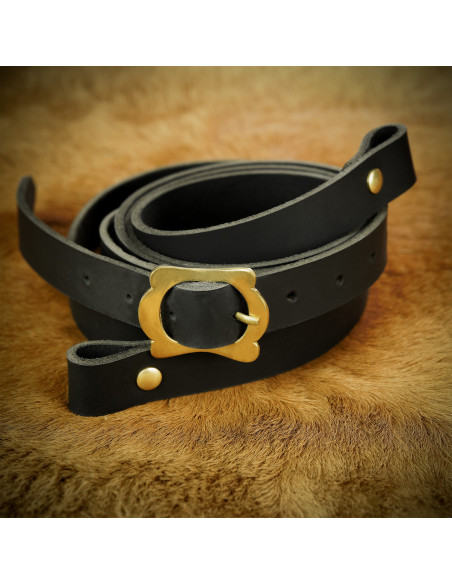 Baldric nero per appendere la spada...