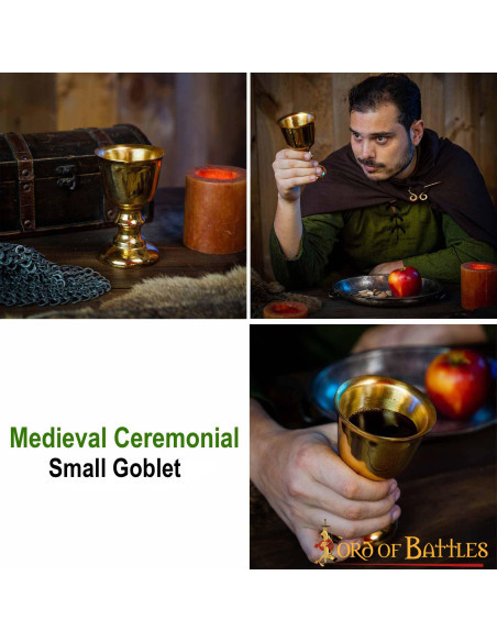 Calice cerimoniale medievale in...