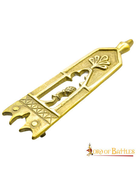 Chiusura con cintura medievale ottonata