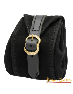 Borsa medievale in pelle fatta a mano