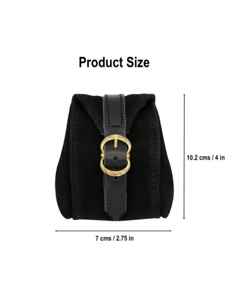Borsa medievale in pelle fatta a mano