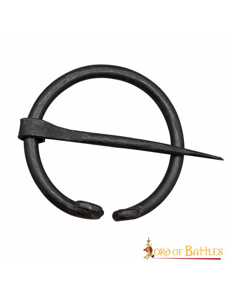 Fibula medievale a cappa in ferro...