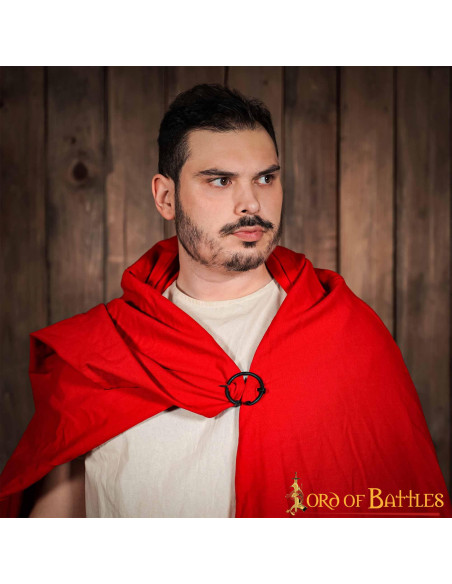 Fibula medievale a cappa in ferro...