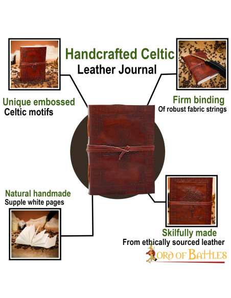 Diario celtico con croce e albero...