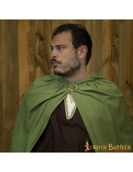 Fibula medievale in ottone