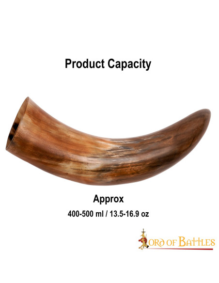 Corno potorio medievale con finitura...