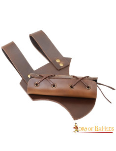 Baldric per spade e asce regolabili in marrone 2