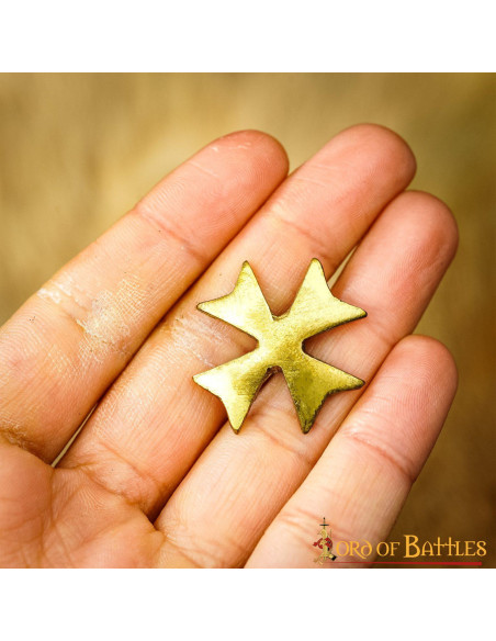 Set di 5 Croci Templari in ottone...