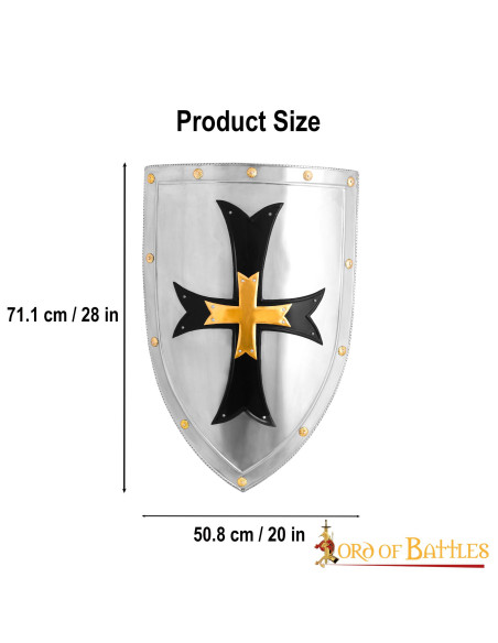 Scudo Cavalieri delle Crociate in...